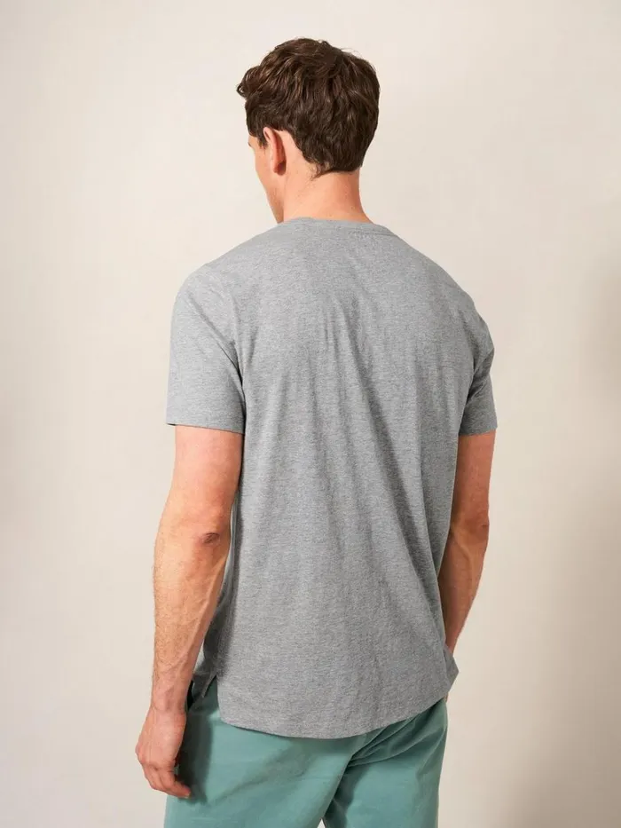 Men TSHIRTS White Stuff Sunset Surf Graphic Tee Grey Marl Men TSHIRTS White Stuff Sunset Surf Graphic Tee Grey Marl