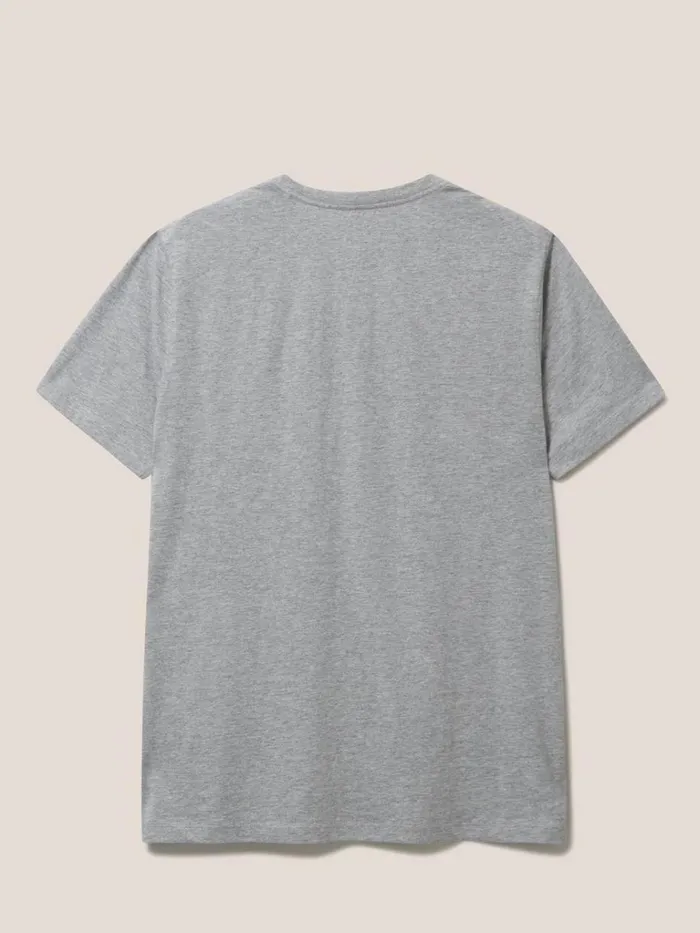 Men TSHIRTS White Stuff Sunset Surf Graphic Tee Grey Marl Men TSHIRTS White Stuff Sunset Surf Graphic Tee Grey Marl