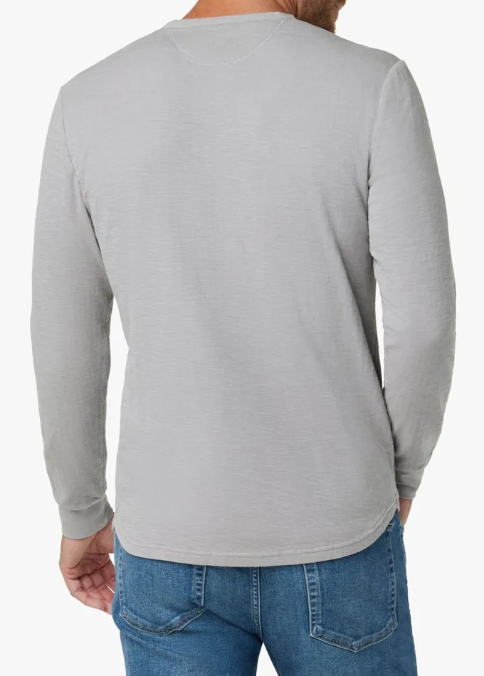Men Tops Tees Joe039s Jeans DWIGHT DOUBLEFACE HENLEY Ultimate Grey Men Tops Tees Joe039s Jeans DWIGHT DOUBLEFACE HENLEY Ultimate Grey