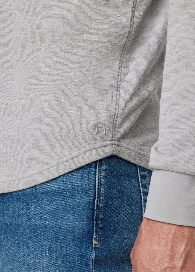 Men Tops Tees Joe039s Jeans DWIGHT DOUBLEFACE HENLEY Ultimate Grey Men Tops Tees Joe039s Jeans DWIGHT DOUBLEFACE HENLEY Ultimate Grey
