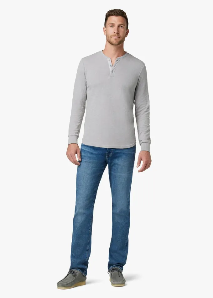 Men Tops Tees Joe039s Jeans DWIGHT DOUBLEFACE HENLEY Ultimate Grey Men Tops Tees Joe039s Jeans DWIGHT DOUBLEFACE HENLEY Ultimate Grey