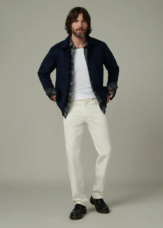 Men Tops Tees Joe039s Jeans LEON WOOL OVERSHIRT True Navy