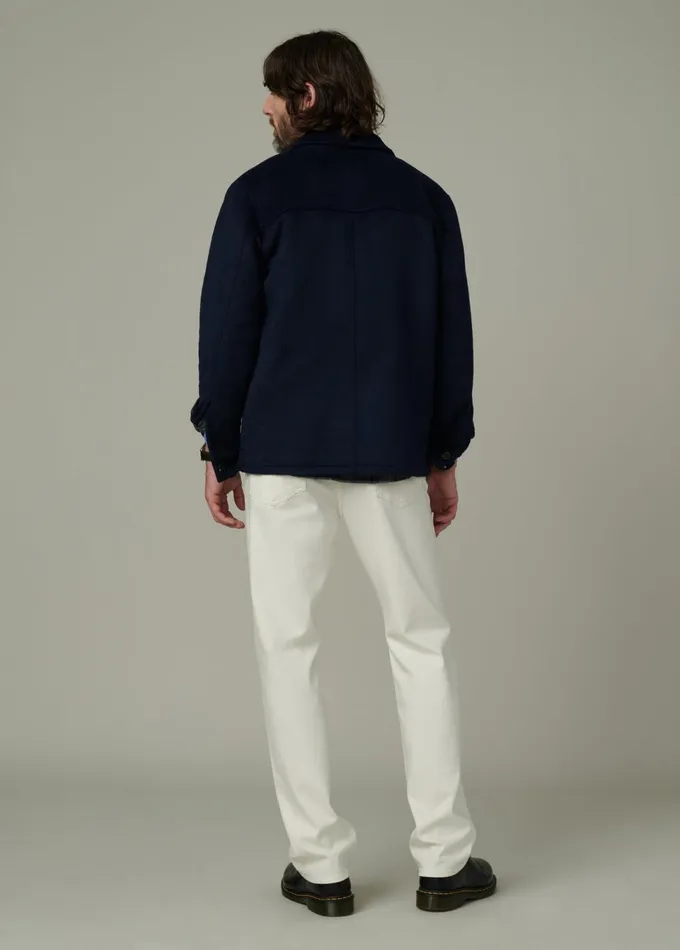 Men Tops Tees Joe039s Jeans LEON WOOL OVERSHIRT True Navy