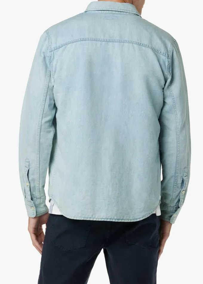 Men Tops Tees Joe039s Jeans LOU INDIGO LINEN SHIRT Spring Sky Men Tops Tees Joe039s Jeans LOU INDIGO LINEN SHIRT Spring Sky