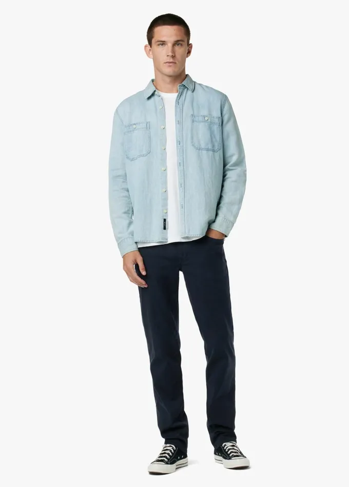 Men Tops Tees Joe039s Jeans LOU INDIGO LINEN SHIRT Spring Sky Men Tops Tees Joe039s Jeans LOU INDIGO LINEN SHIRT Spring Sky