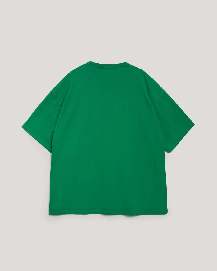 Men Triple Oversized TShirt Green YMC Tops and TShirts