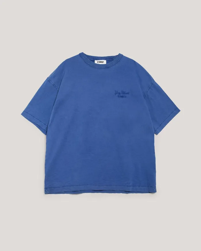 Men Triple TShirt Blue YMC Tops and TShirts