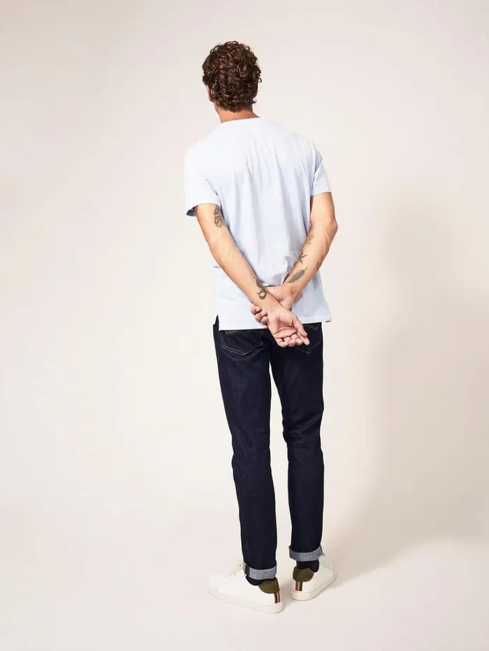 Men TROUSERS White Stuff Harwood Slim Jean Dk Denim