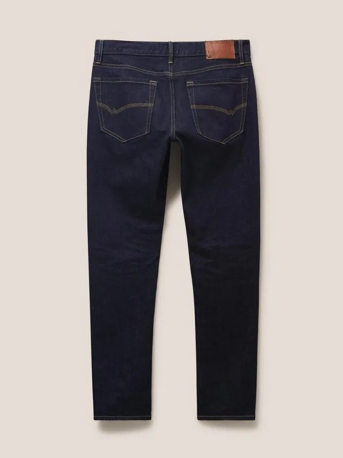 Men TROUSERS White Stuff Harwood Slim Jean Dk Denim