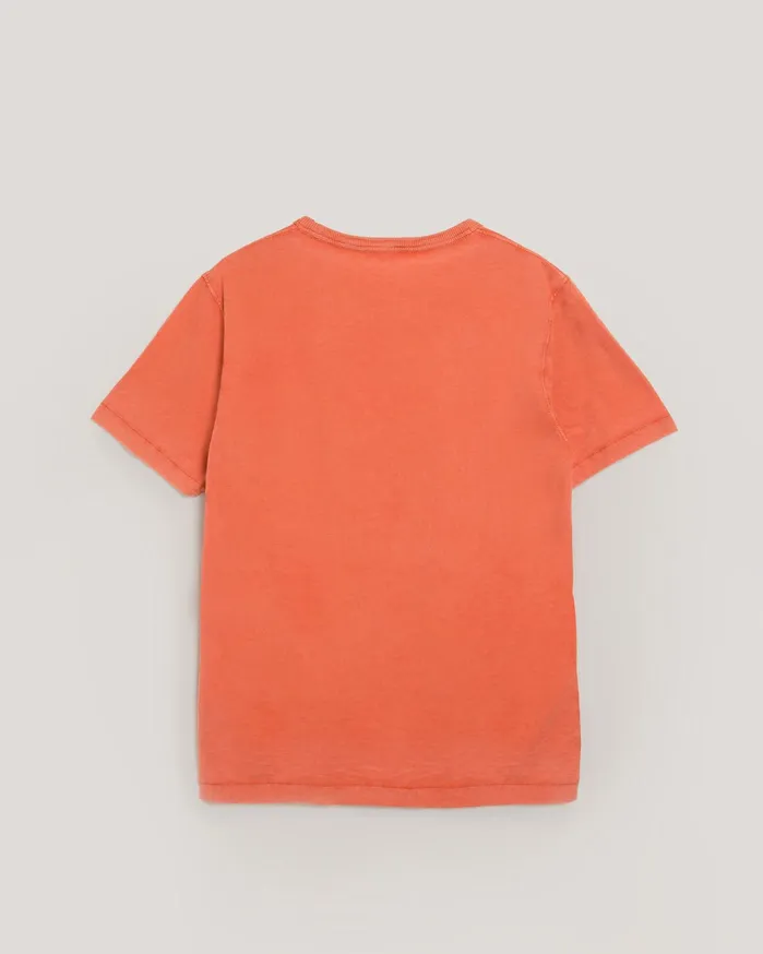 Men Wild Ones Pocket TShirt Orange YMC Tops and TShirts