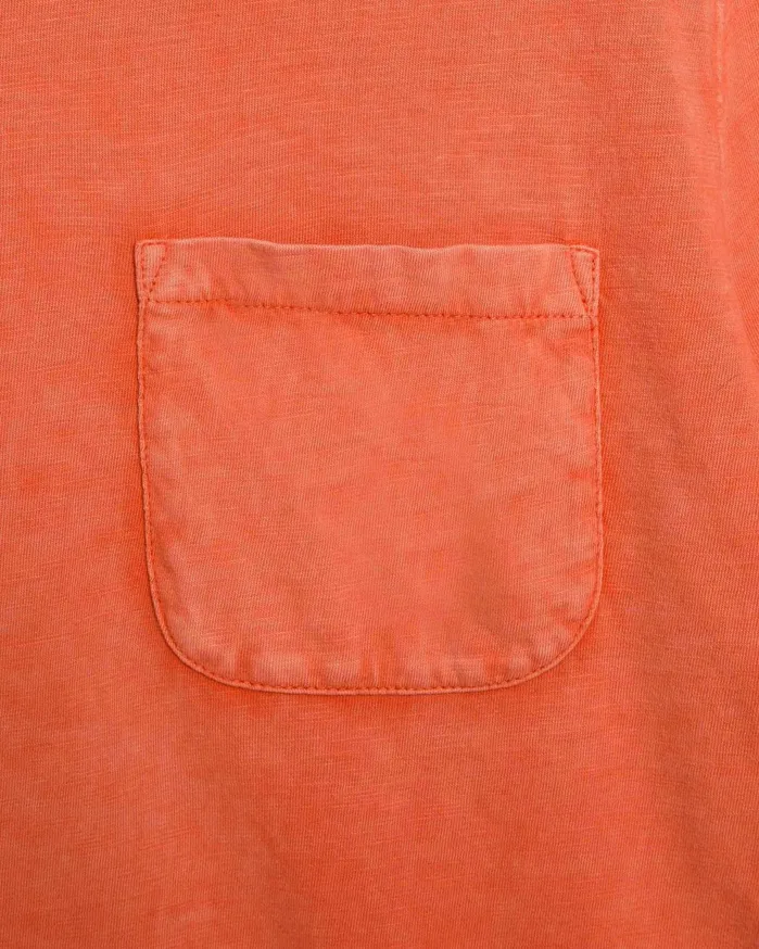 Men Wild Ones Pocket TShirt Orange YMC Tops and TShirts
