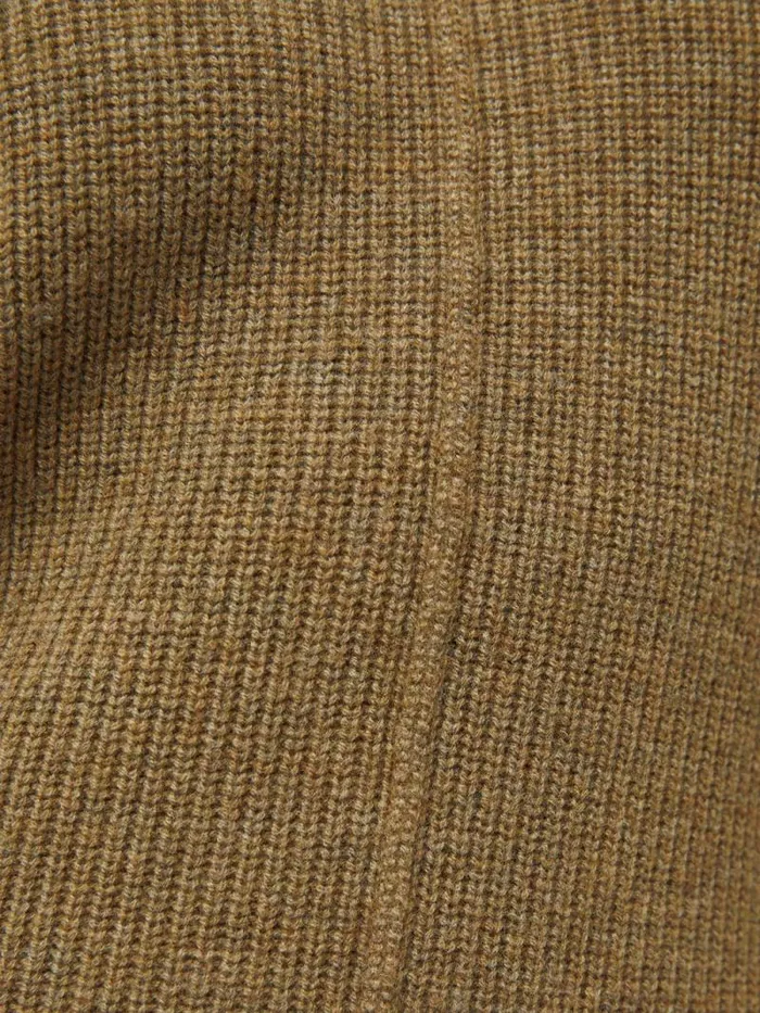 Merino Blend Batwing Dress Khaki Women Jigsaw Dresses and Jumpsuits