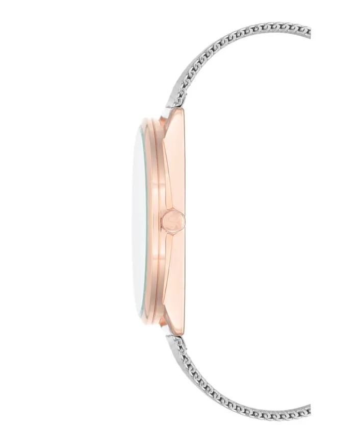 Mesh Bracelet Watch Silvertone Women Nine West Straps Mesh Bracelet Watch Silvertone Women Nine West Straps