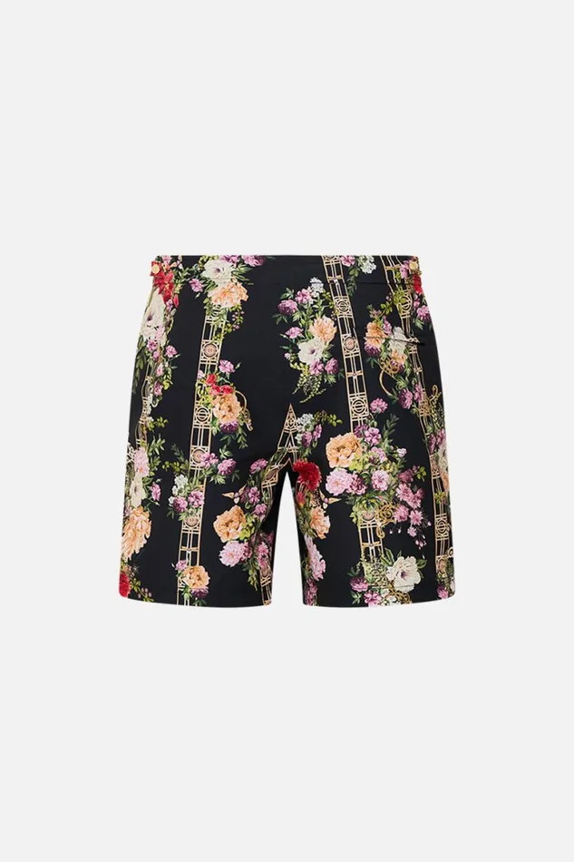 MID LENGTH SWIM SHORT ADORNED IN ALEXANDRIA Adorned In Alexandria Mens Camilla Boardshorts