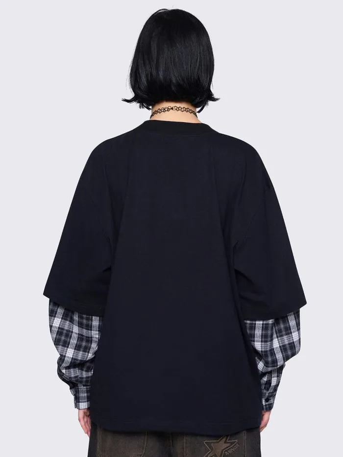 Mindwarp Layered Tshirt Women Minga London Tops and TShirts
