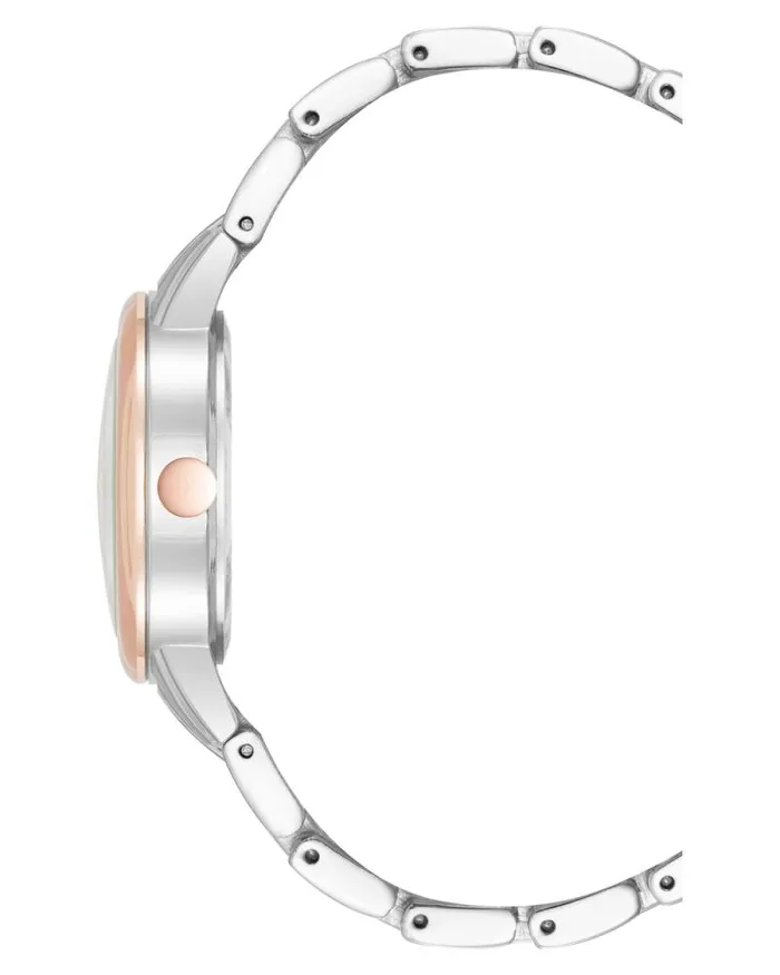 Mini Boyfriend Watch Silver Women Nine West Straps Mini Boyfriend Watch Silver Women Nine West Straps
