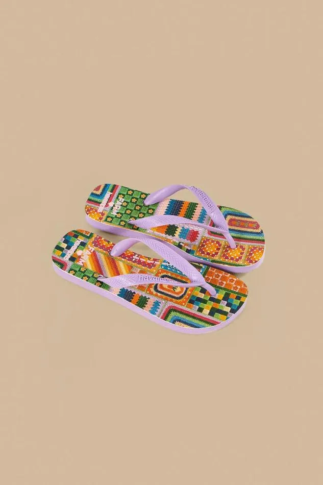 Mixed Crochet Havaianas Sandals Women FARM Rio Sandals