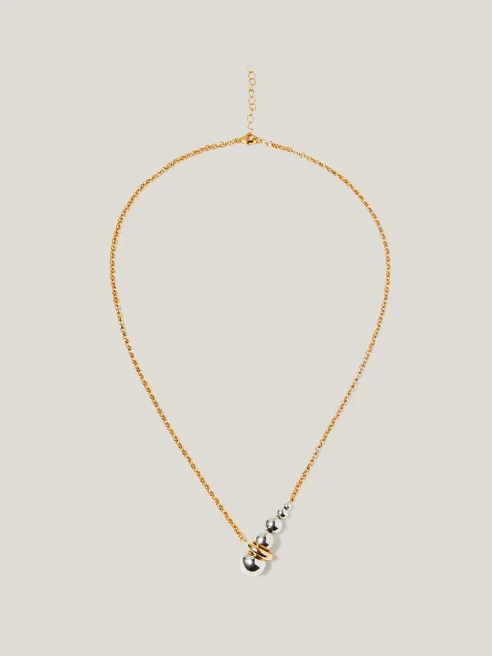 Molten Bead Necklace Multi Women Jigsaw Party