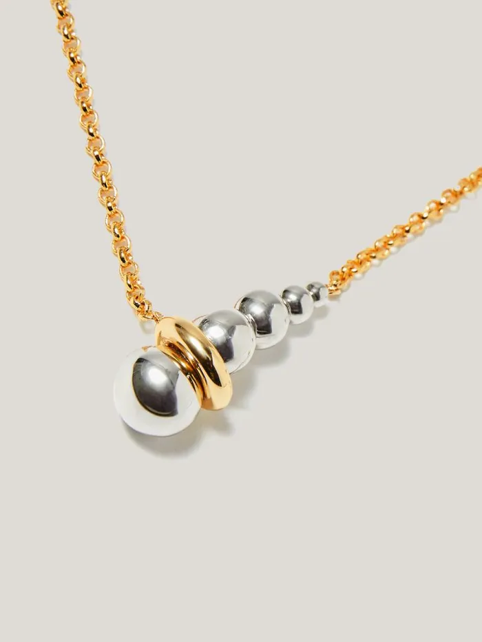 Molten Bead Necklace Multi Women Jigsaw Party
