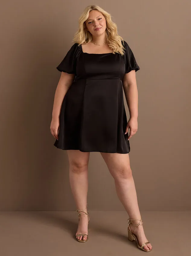 Nadia Satin Dress Black Women Altar039d State Dresses Nadia Satin Dress Black Women Altar039d State Dresses