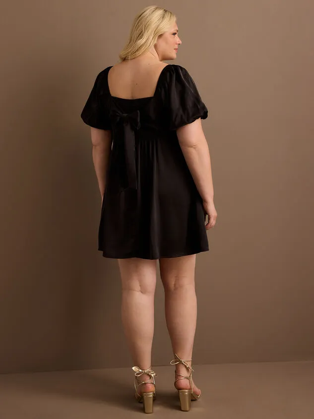 Nadia Satin Dress Black Women Altar039d State Dresses Nadia Satin Dress Black Women Altar039d State Dresses