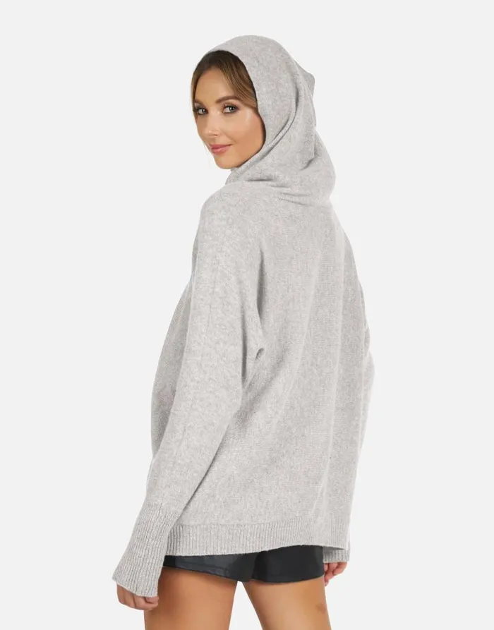Namiko X Painted Evil Eye Heather Grey Women Lauren Moshi Sweaters and Knits