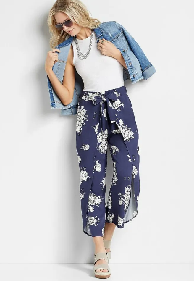 Navy Flyaway Pant Women Maurices Bottoms