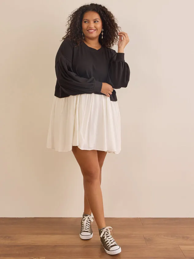 Nina Sweatshirt Dress Black Women Altar039d State Dresses Nina Sweatshirt Dress Black Women Altar039d State Dresses