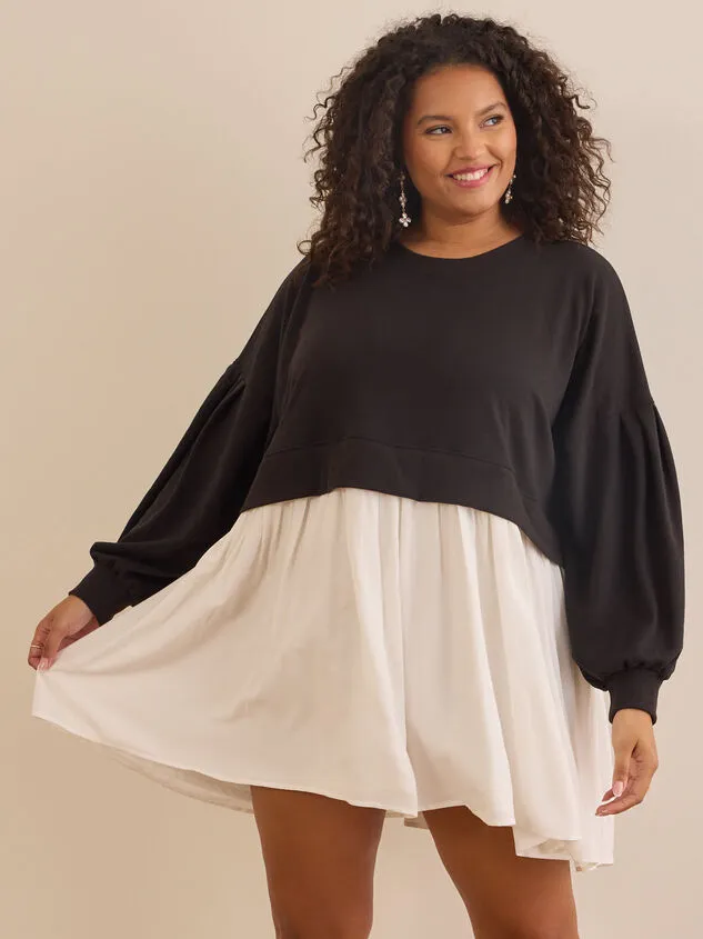 Nina Sweatshirt Dress Black Women Altar039d State Dresses Nina Sweatshirt Dress Black Women Altar039d State Dresses