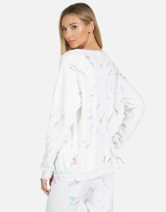 Noleta Spray Hummingbird Pastel Splash Women Lauren Moshi Long Sleeve