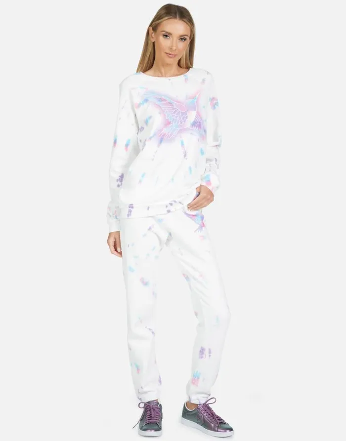 Noleta Spray Hummingbird Pastel Splash Women Lauren Moshi Long Sleeve