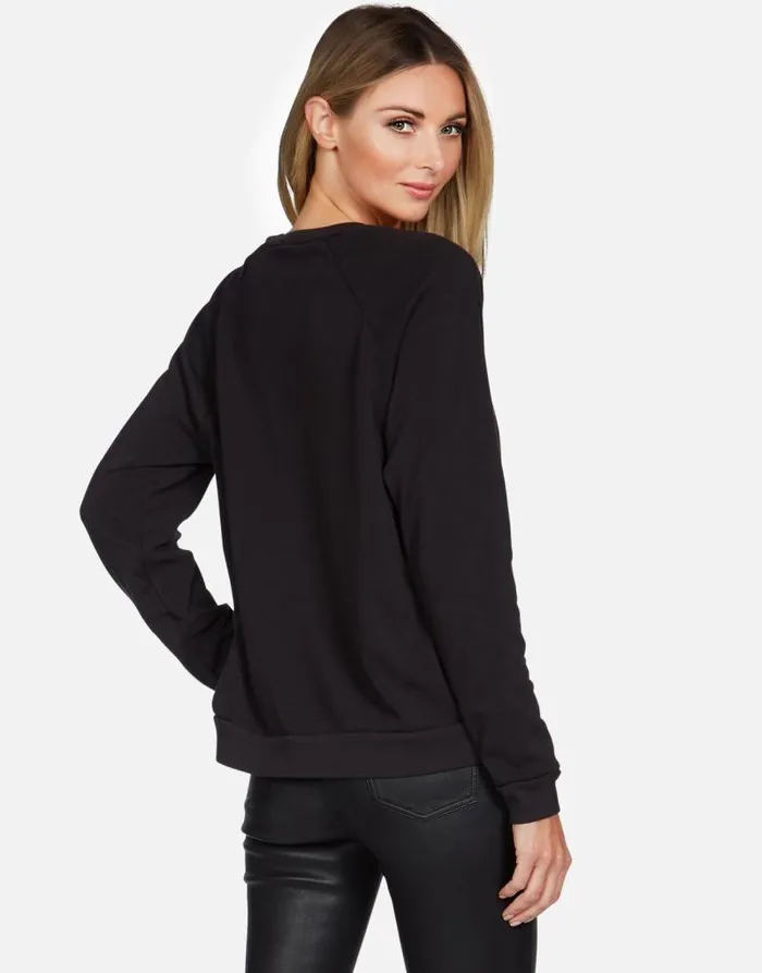 Noleta X Spray Kiss Onyx Women Lauren Moshi Long Sleeve