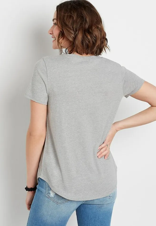 North Dakota State Flower Graphic Tee Women Maurices Tops