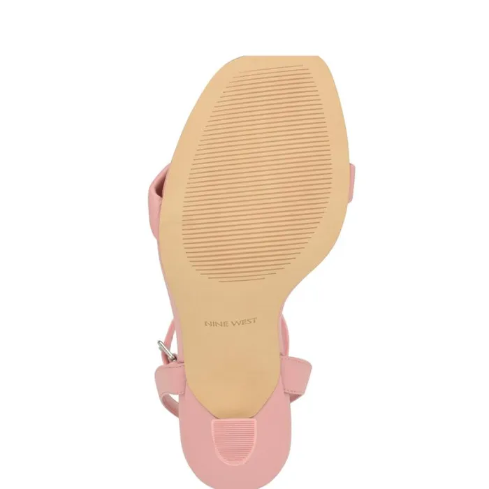 Nyra Ankle Strap Sandals Pink Women Nine West Sandals
