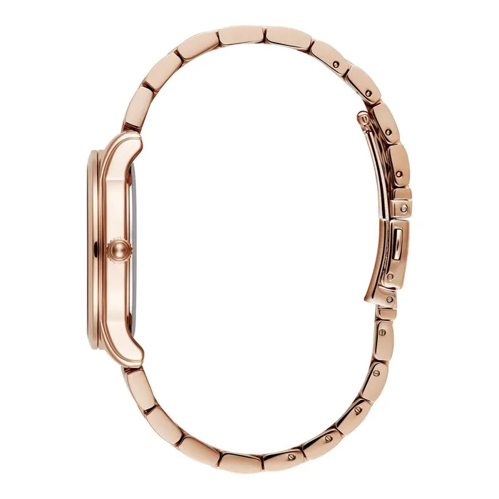 Olivia Burton Classic Watches Women 36mm Starlight Color Kelly Green and Rose Gold Bracelet Watch