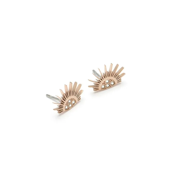 Olivia Burton Earrings Women Celestial Sun Rose Gold Plated Stud Earrings
