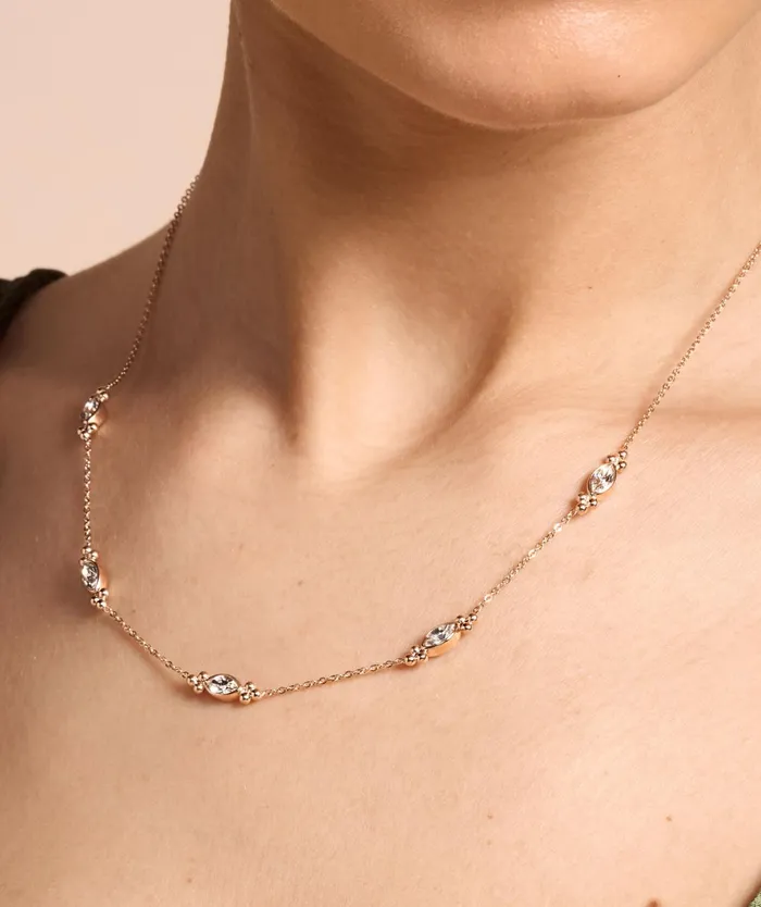Olivia Burton Necklaces Women Dainty Rose Gold Plated Necklace