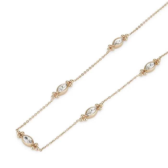 Olivia Burton Necklaces Women Dainty Rose Gold Plated Necklace
