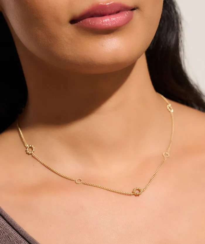 Olivia Burton Necklaces Women Vintage Bead Gold Necklace