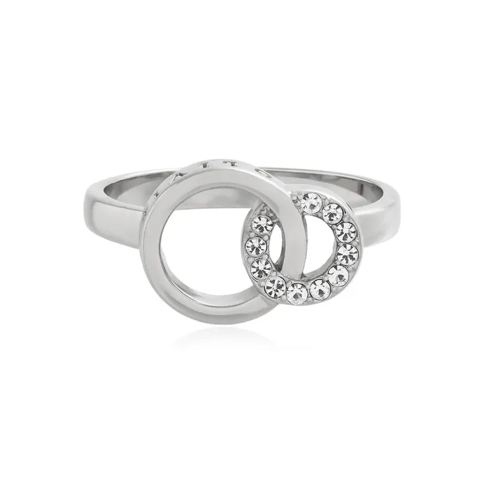 Olivia Burton Rings Women Silver Interlink Ring