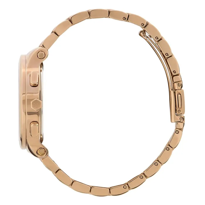 Olivia Burton Sports Luxe Watches Women 38mm MultiFunction Blush and Carnation Gold Bracelet Watch