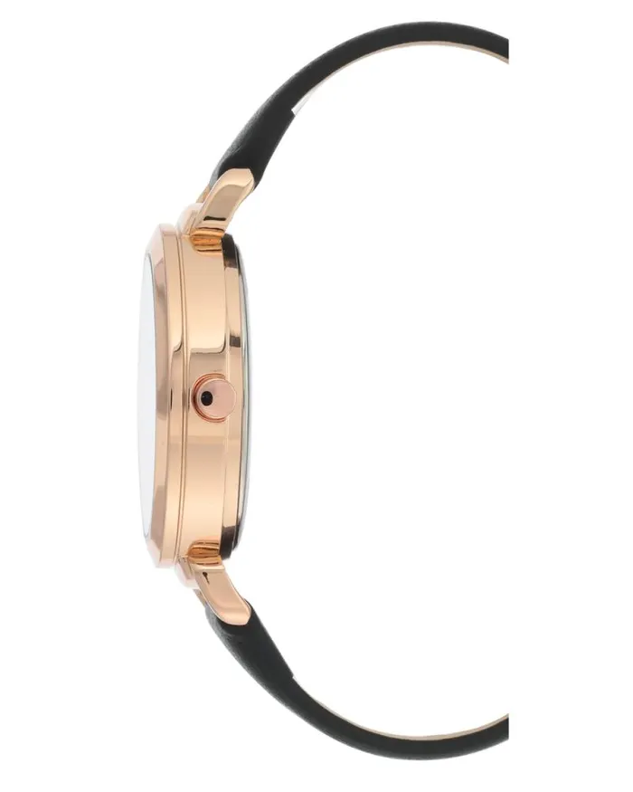 Ombre Dial Strap Watch Black Women Nine West Straps Ombre Dial Strap Watch Black Women Nine West Straps