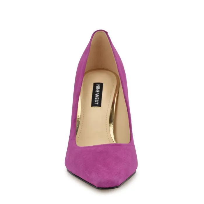 Oraye Dress Pumps Magenta Suede Women Nine West Heels