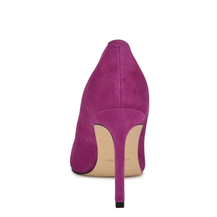 Oraye Dress Pumps Magenta Suede Women Nine West Heels