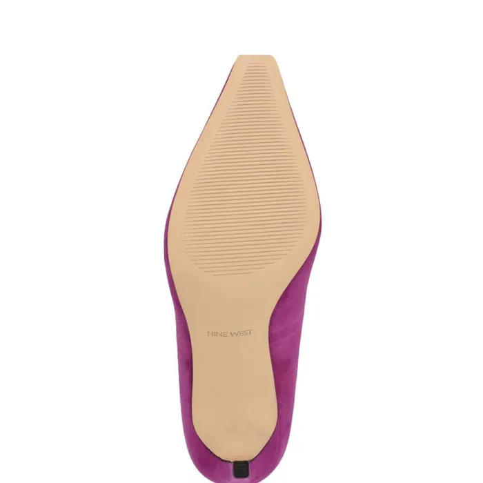 Oraye Dress Pumps Magenta Suede Women Nine West Heels