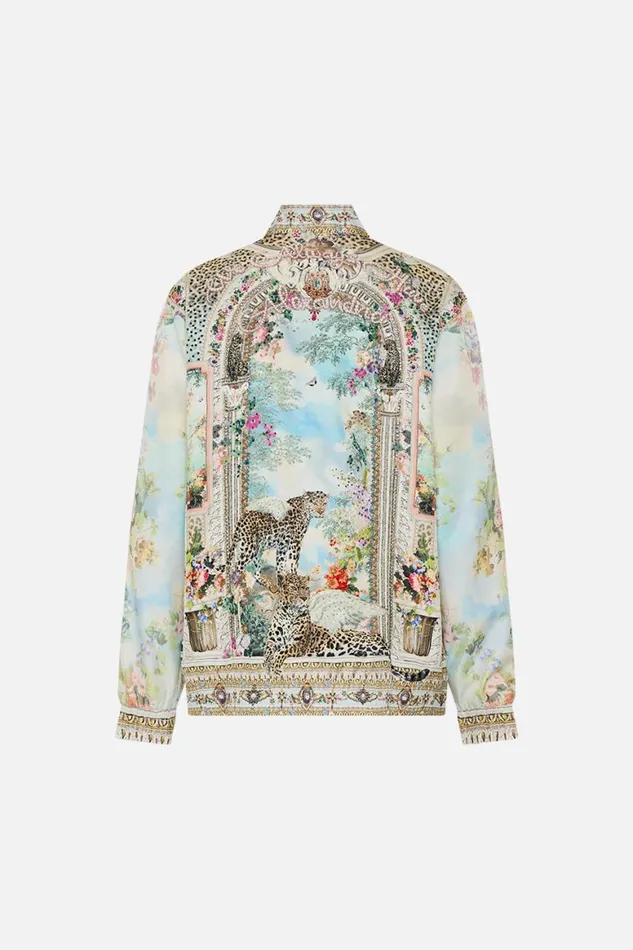 OVERSIZED EMBELLISHED BOMBER JACKET WE ALWAYS HAVE ALEXANDRIA We Always Have Alexandria Womens Camilla Jackets