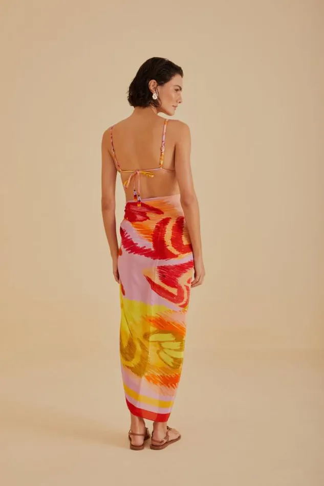 Painted Fishes Sarong Women FARM Rio Sarongs