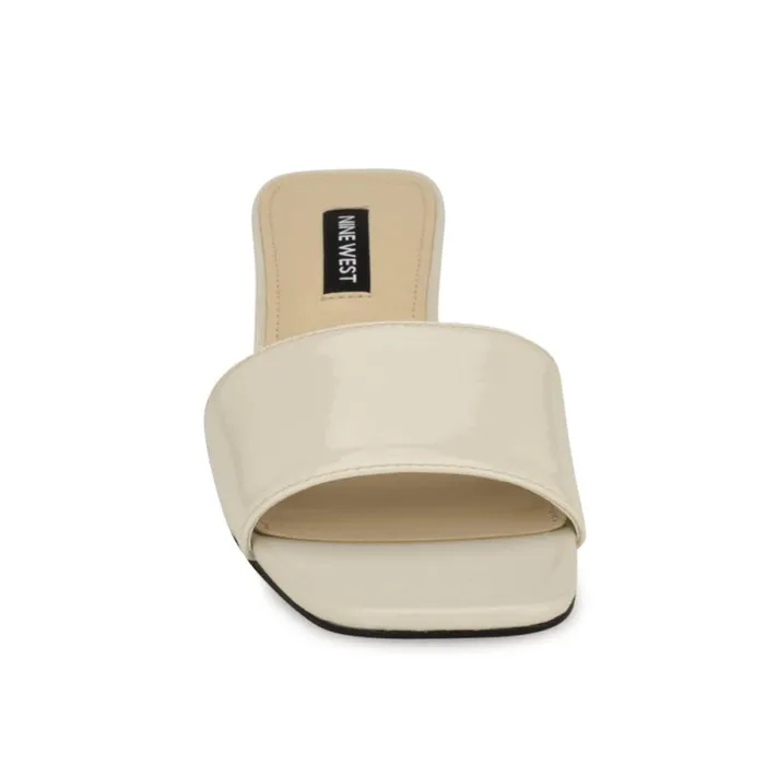 Paire Slide Sandals Ivory Women Nine West Sandals Paire Slide Sandals Ivory Women Nine West Sandals