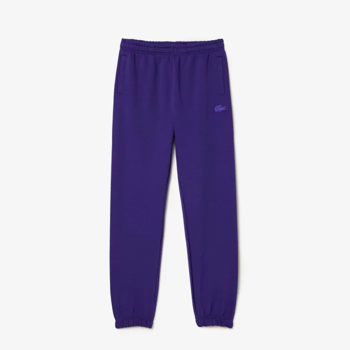 Pants and Leggings Women Lacoste Women039s Cotton Sweatpants Acai Purple Sni