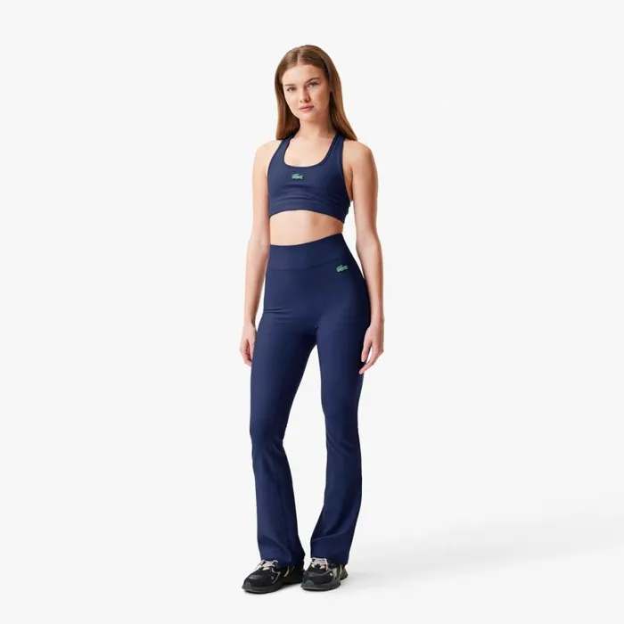 Pants and Leggings Women Lacoste Women039s Lacoste X Bandier Ribbed Flare Pants Navy Blue 166 Pants and Leggings Women Lacoste Women039s Lacoste X Bandier Ribbed Flare Pants Navy Blue 166